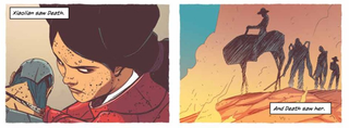 Illustration for article titled East Of West #5 combines romance and apocalypse with spectacular results